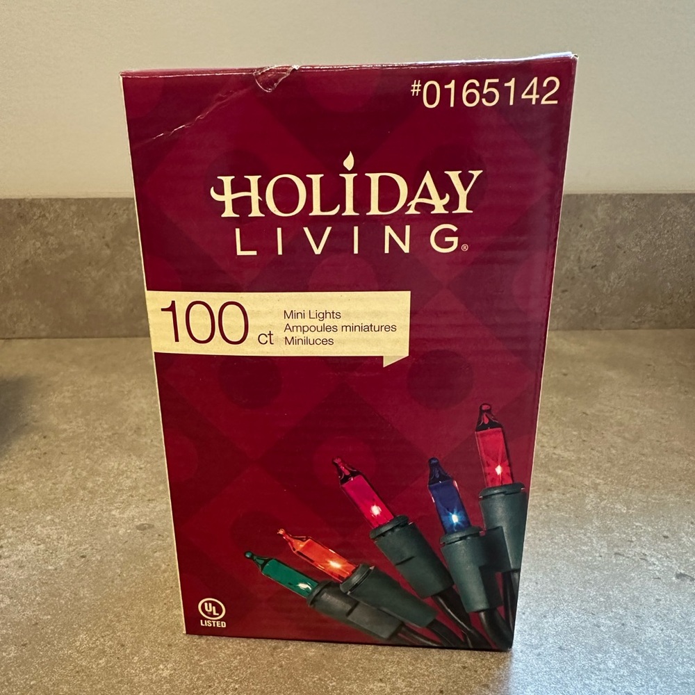 Holiday Living 100 ct Mini Lights
